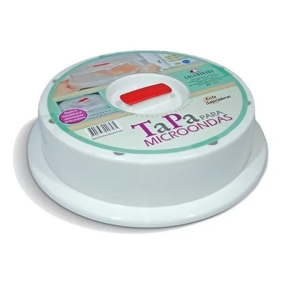 Tapa Universal Cubre Platos Para Microondas  27cm $oc