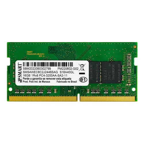 Memória 16gb Ddr4 Notebook Smart Pc4-2666v | MercadoLivre