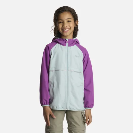 Chaqueta Niña Nightfall Windbreaker Hoody Morado Lippi