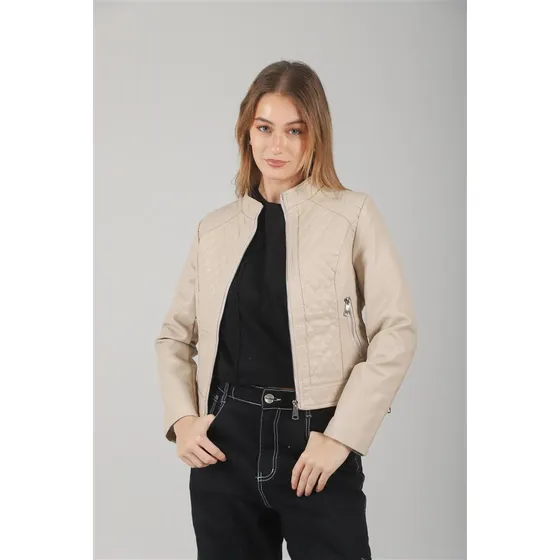 Campera Premium Austin Ecocuero C/ Bolsillos Gu78300 Arizona