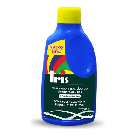 Tinte Iris Liquido Color Telas - Unidad a $17955
