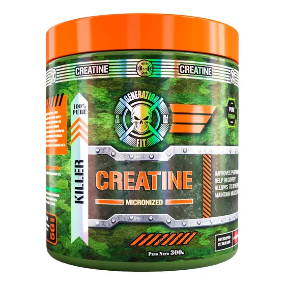 Killer Creatine Micronized 300 Generation Fit Vegan Sin Tacc