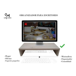 Base Organizador Escritorio Soporte Monitor iMac Pantalla Pc Base Organizador Escritorio Soporte Monitor iMac Pantalla Pc
