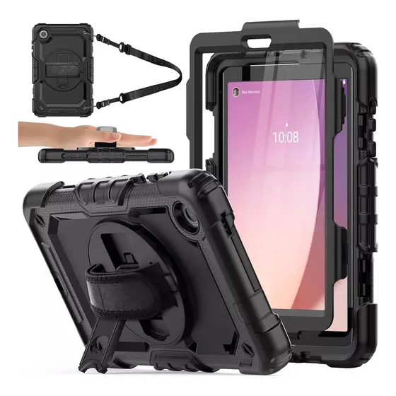 Funda Con Protector De Pantalla Para Tablet Lenovo M8