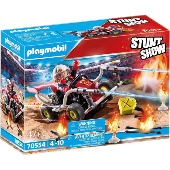 Playmobil Stunt Karting Bombero.