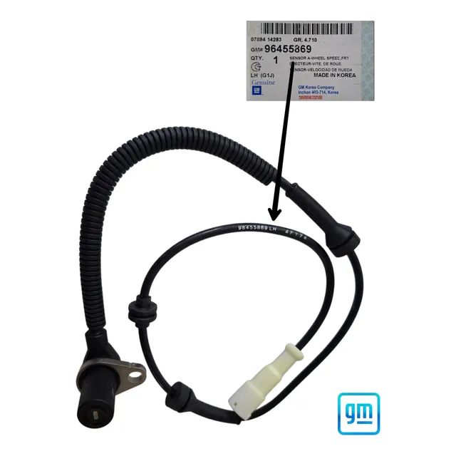 Sensor Abs Delantero Izquierdo Optra Original Gm