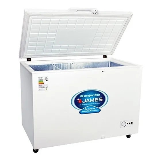 Freezer Heladera James FHJ 250 KR Horizontal Color Blanco