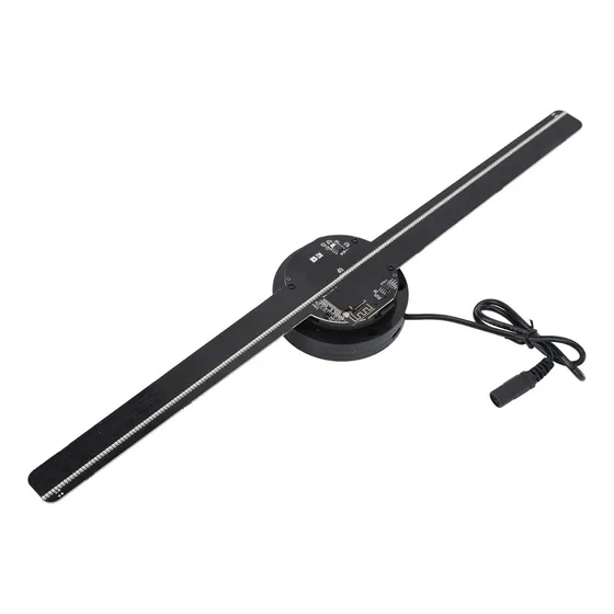 Ventilador Proyector Holográfico Led 3d Wifi