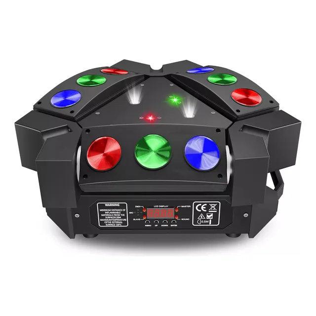 Tarantula Cabeza Móvil 240w 3 En 1 Led, Láser, Estrobo Rgb