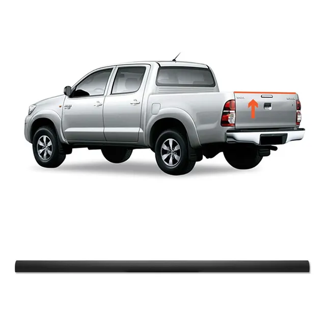 Protetor Tampa Traseira Caçamba Hilux 2012 2013 2014 2015