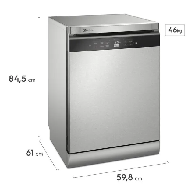 Lava Louças 14 Serviços Ll14x Inox Electrolux 220V