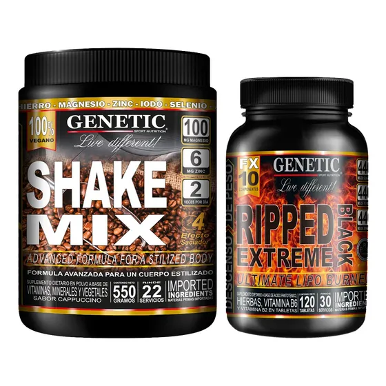 Batidos Reemplaza Comidas Shake Mix Quemador Ripped Next Gen