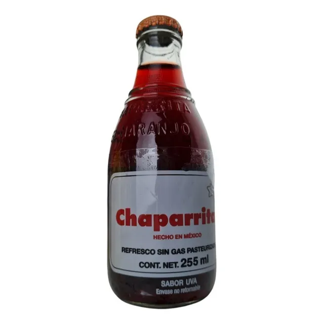 24pz Chaparritas Refresco 255ml Vidrio Sabor Original - Sm