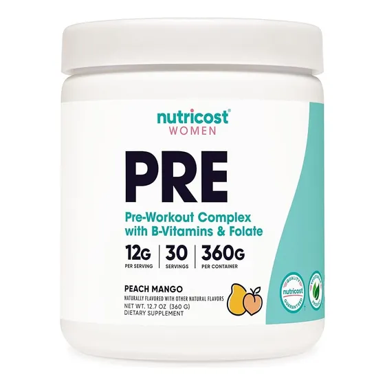 Original Nutricost Polvo Preentrenamiento Mujer 