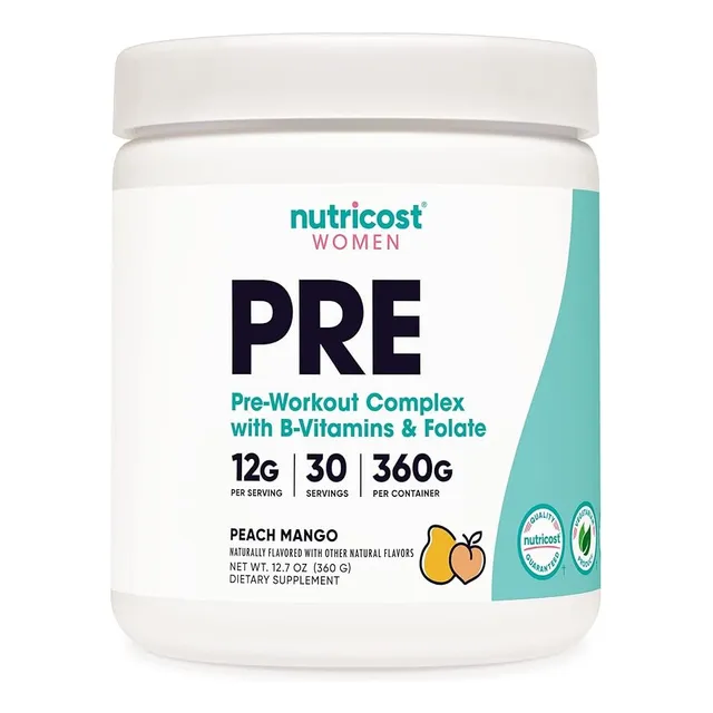 Original Nutricost Polvo Preentrenamiento Mujer 