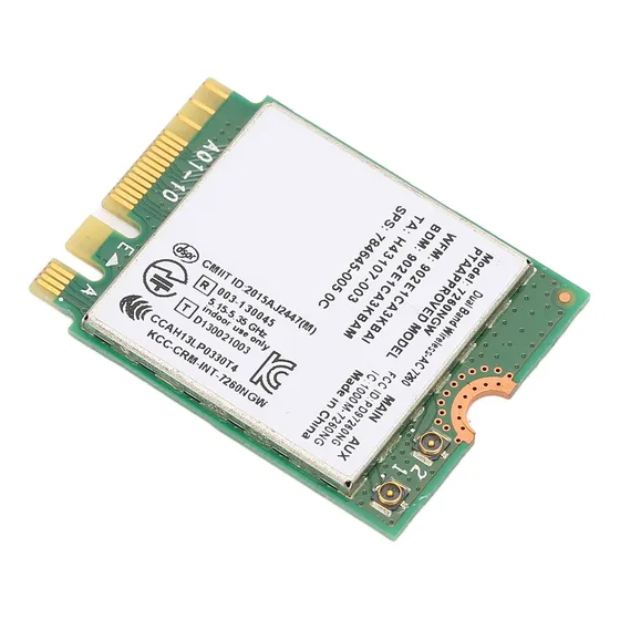 Cartão Wifi 5g Banda Dupla 2.4ghz Hz 1200mbps 4.0 Ngff M.2