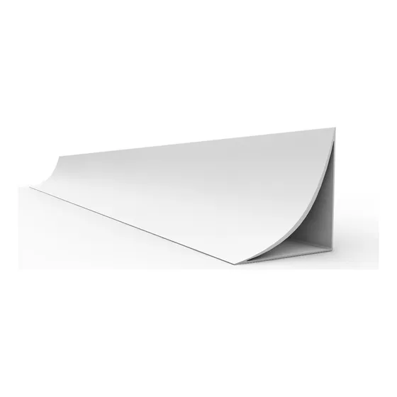 Moldura Zoclo Curva Sanitaria Ramtec (10 Piezas De 1.5mts)