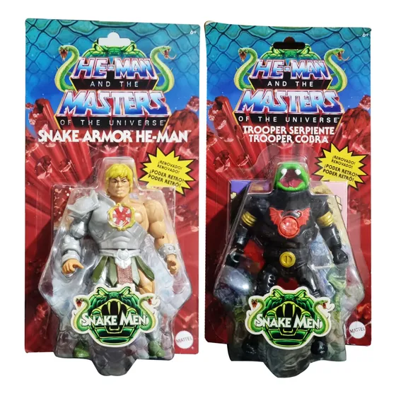 He Man Snake Armor, Trooper Cobra  Masters Of The Universe 
