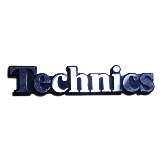 Emblema Logo Toca Discos Technics Sl-1200 Mk2 Mk5