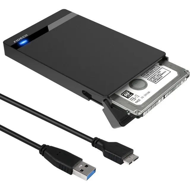 Caja Disco Duro Externo 2.5 Usb3.0 Sata Hdd Ssd Usap 7/9.5mm