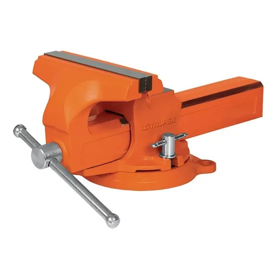 Tornillos Banco Europeo, Hierro Nodular, 5' Truper, 100240