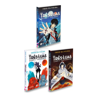 Kit Saga Três Luas: Não Aplica, De : Fred Oliveira. Série Não Aplica, Vol. Não Aplica. Editora Planeta, Capa Mole, Edição Não Aplica Em Português, 2021 Kit Saga Três Luas: Não Aplica, De : Fred Oliveira. Série Não Aplica, Vol. Não Aplica. Editora Planeta, Capa Mole, Edição Não Aplica Em Português, 2021