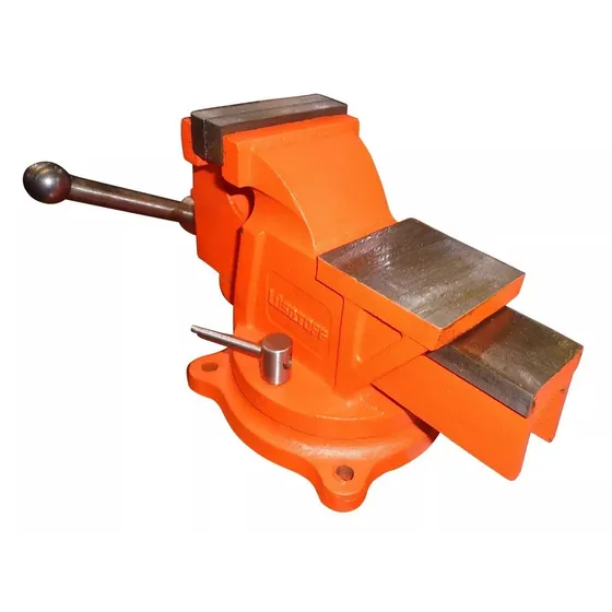 Morsa De Banco Base Giratoria Con Yunque Numero 4 Lusqtoff