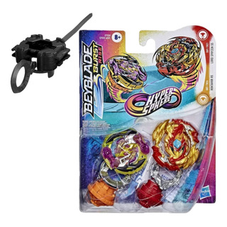 Beyblade Burst Rise Roktavor R5 Lord Spryzen S5 Con Lanzador Beyblade Burst Rise Roktavor R5 Lord Spryzen S5 Con Lanzador