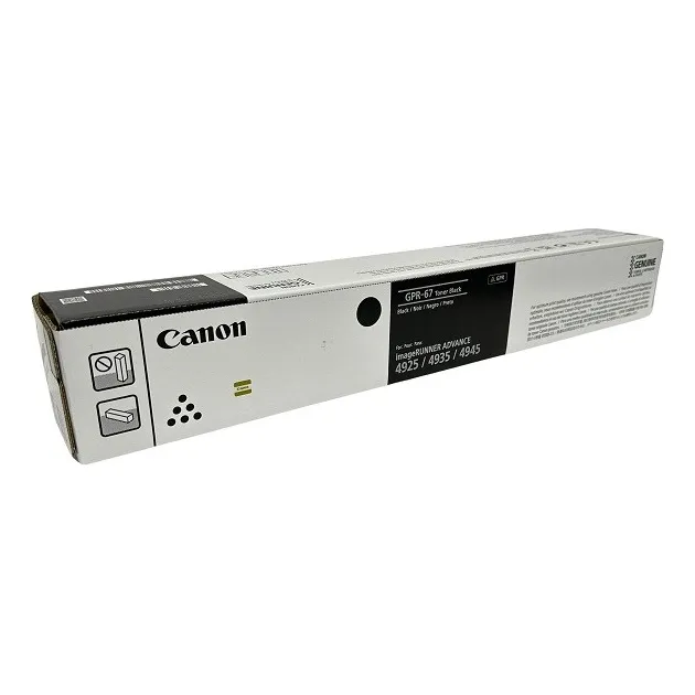 Tóner Canon Gpr-67 [5745c003aa]n Black 44,500 Páginas Negro