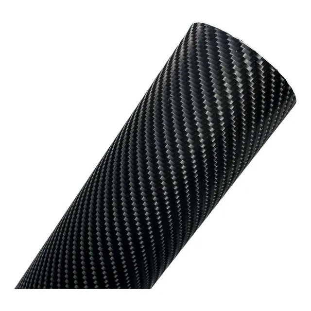 Adesivo Fibra De Carbono Envelopamento Moldável 3d Tuning