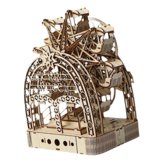 Ferris Wheels Modelo Creative 3d Wooden Wooden Puzzle Para Ferris Wheels Modelo Creative 3d Wooden Wooden Puzzle Para