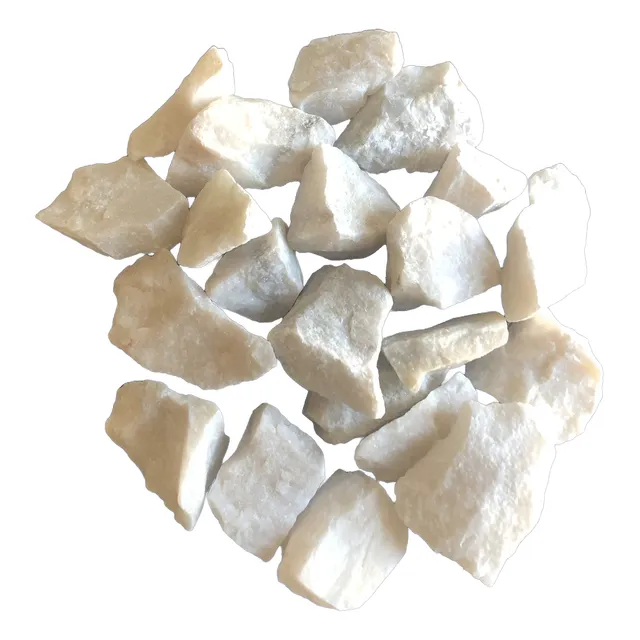 Piedra Partida Blanca 20 A 30 Mm Aprox Solo Por Metro Cúbico