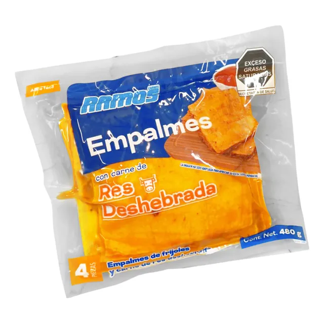 Chicharrón Ramos 1 Kg + 1 Paquete De  Empalme Res Deshebrada