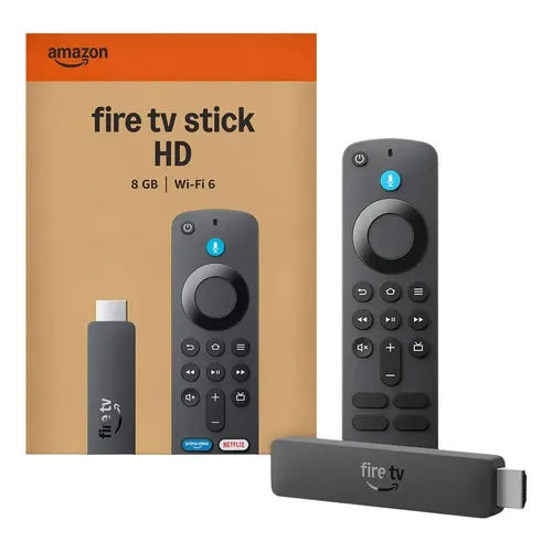 テレビ Fire TV Stick 4K Max 16GB Wi-Fi 6E Amazon Firetvstick 4k Max 16gb Wifi 6e alexa controle por voz cor