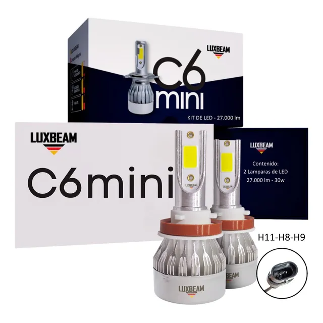 Kit X2 Cree Led (27.000 Lumenes) - Todos Los Conectores