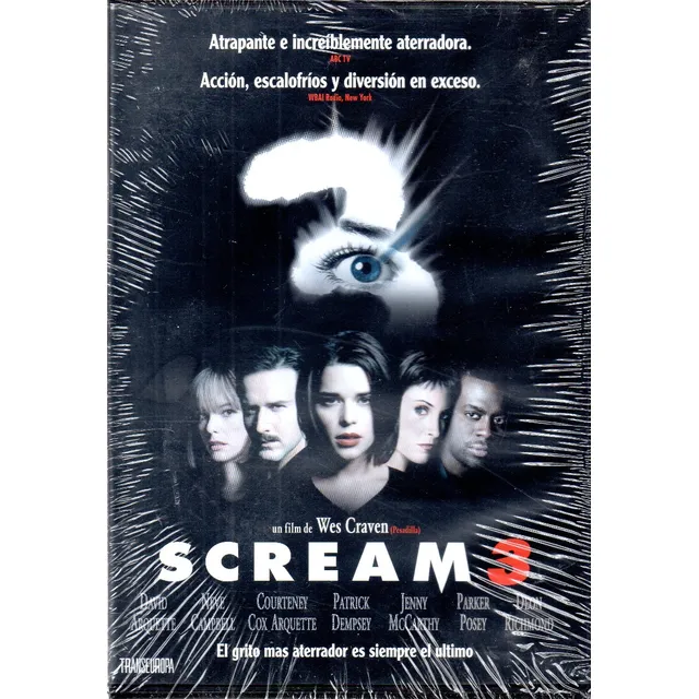 Scream 3 - Dvd Nuevo Original Cerrado - Mcbmi