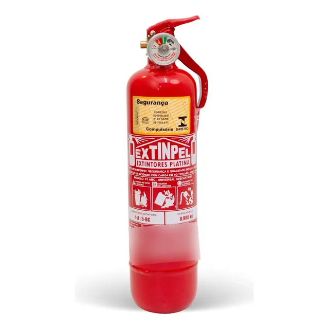 Extintor Veicular Universal Abc 1 Kg 5 Anos