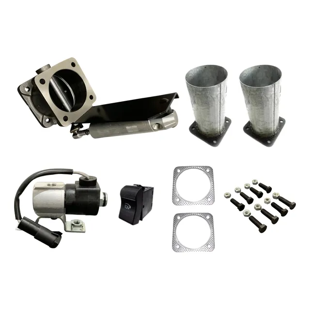 Kit Freio Motor Adaptação Tubo 4 Polegadas 10 Cm 12v Valvula