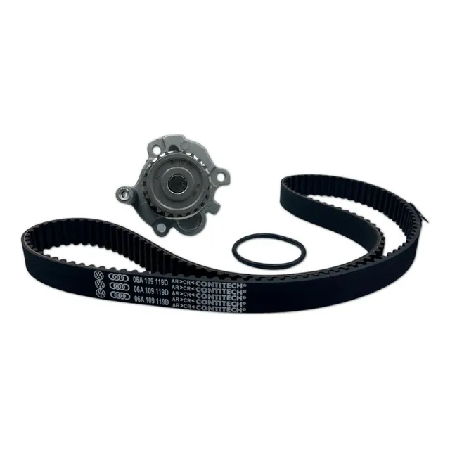 Kit Banda Dist. Bomba De Agua Vw Jetta A-4 2.0 Lts. Original