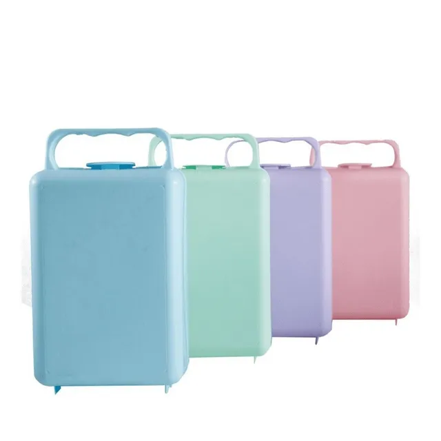 Set Matero Valija Mate Con Bombilla Yerbera Cuchara Pastel