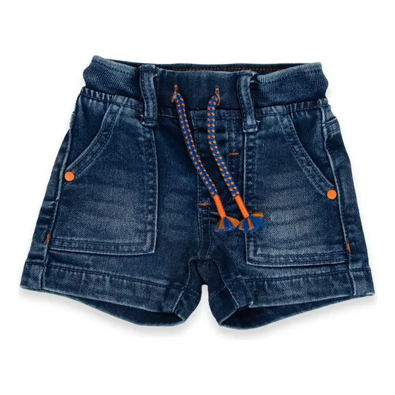 Bermuda Bebé Niño Denim Pillin (pva714-24den)