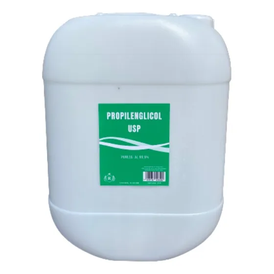 Propilenglicol U S P - Amplios Usos - Bidón De 22 Kg/21 Lt