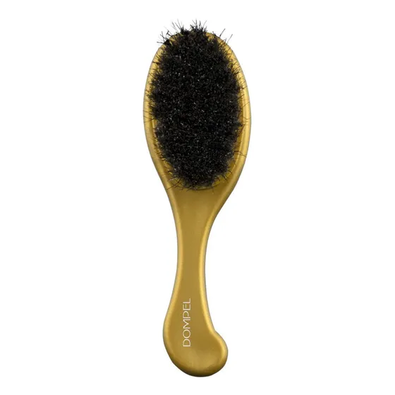Brocha Saca Pelo Barba Profesional Dompel 4545 Gold 14cm