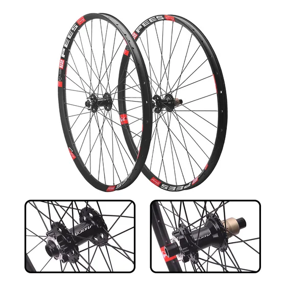 Juego De Ruedas 26/27.5/29 Tubeless Par. Release Boost Disc