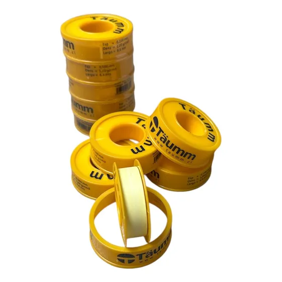 Cinta Teflon 1/2 X 10 Mts Gas Mejor Taumm Pack 10 Unidades