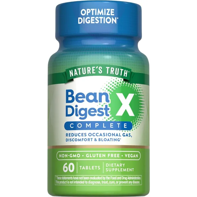 Complejo De Enzimas Digestivas Nature's Truth 60 Tabletas Sin Sabor