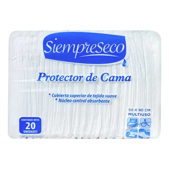Centro De Cama Siempreseco 20 Unidades