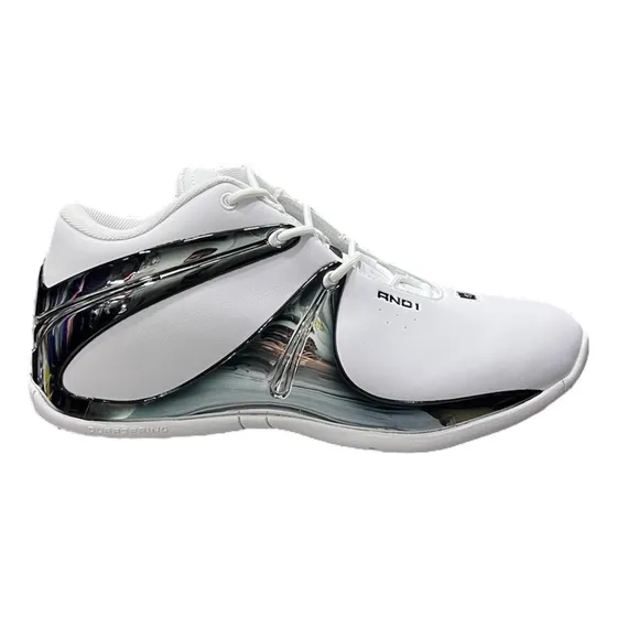 Zapatillas De Basquet Basketball And1 Rise Blanca Cromado