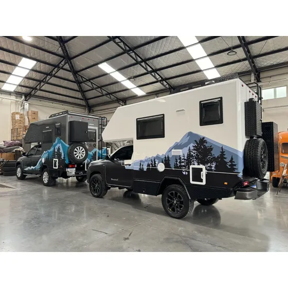 Camper Completo Para Camioneta 4x4 Cabina Simple Y Doble