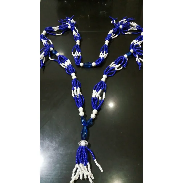 Mazo Cruzado Elegante Yemaya Santería Osha Ifa 